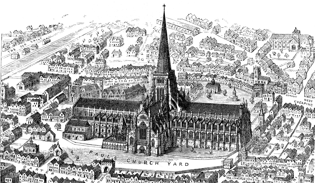 Old St. Paul's Before 1561